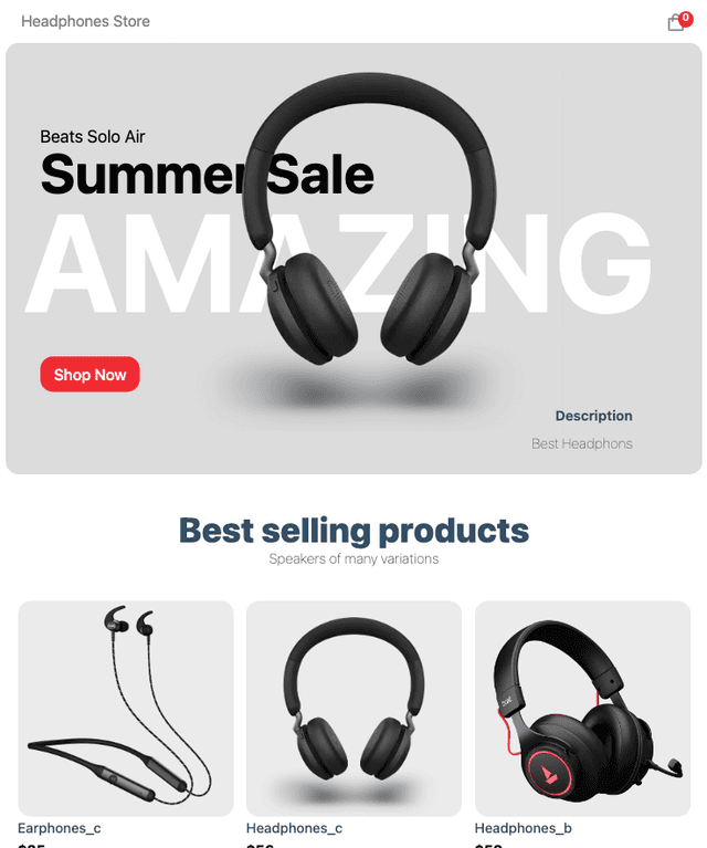 Full Stack ECommerce Application